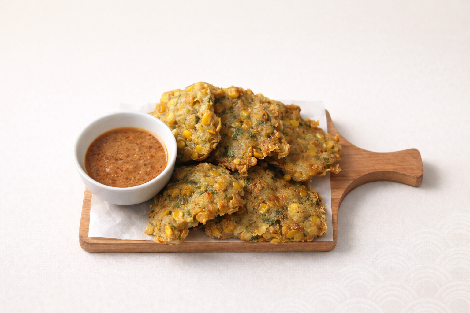 Bakwan Jagung Bumbu Kacang